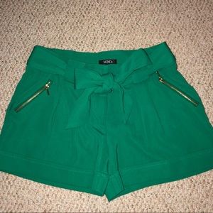Green Dress Shorts